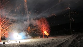Impressionen von der Sprengaktion