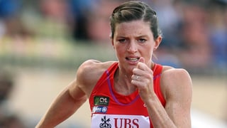 Lea Sprunger peilt über die 200 Meter die WM-B-Limite an. 