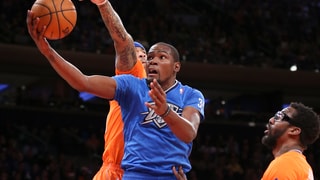 Kevin Durant im Spiel gegen die Knicks.
