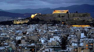 Athen in der Nacht