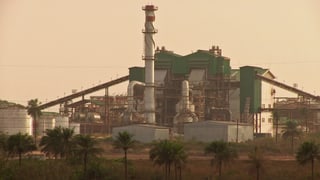 Raffinerie der Firma Addax Bioenergy in Sierra Leone.