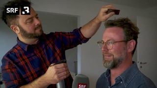 Nik Hartmann (rechts) und Marco Thomann haben die Dreharbeiten zum neuen Schweizer Spielfilm «Platzspitzbaby» begleitet. 