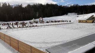 Die Arena in Lenzerheide bei der Einweihung vor 4 Jahren. Die Arena in Lenzerheide bei der Einweihung vor 4 Jahren.