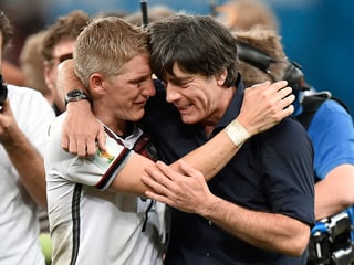 Bastian Schweinsteiger und Joachim Löw