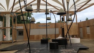 Klanginstallation des Zürcher Künstlers Dimitri de Perrot Klanginstallation des Zürcher Künstlers Dimitri de Perrot
