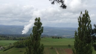 Dampffahne Leibstadt