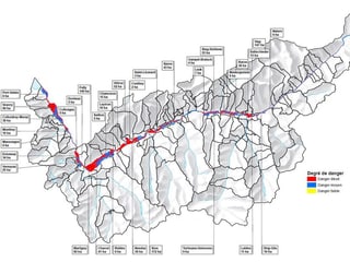 Karte des Wallis Karte des Wallis