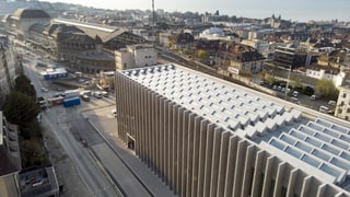 MUSEE DES BEAUX-ARTS LAUSANNE von oben. MUSEE DES BEAUX-ARTS LAUSANNE von oben.