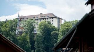 Blick auf das Gefängnis Thorberg.