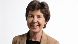 Porträt von Kathy Riklin. Porträt von Kathy Riklin.