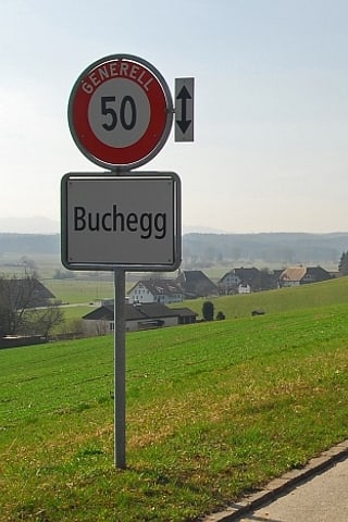 Ortsschild Buchegg Ortsschild Buchegg