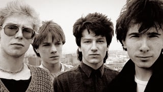 Die Band U2 im jugendlichen Alter
