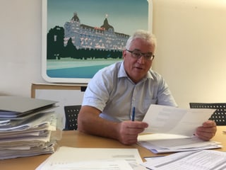 Peter Buri, Sprecher der Aargauer Regierung. Peter Buri, Sprecher der Aargauer Regierung.