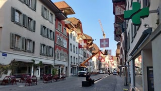 Altstadt von Aarau. Altstadt von Aarau.