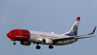 Flugzeug der Fluggesellschaft Norwegian 