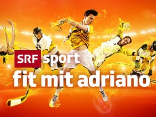 Logo «Fit mit Adriano». Logo «Fit mit Adriano».