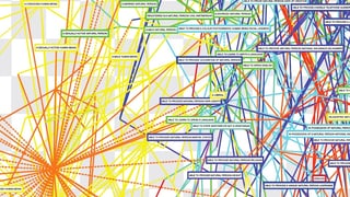Ausschnitt aus einem Netz-Diagramm.