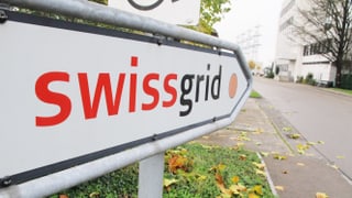 Hinweistafel swissgrid