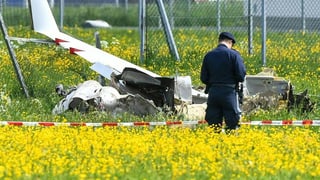 Abgestürzte Maschine
