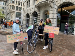 Aktivistinnen in Zürich