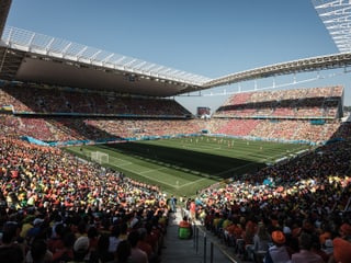 Das Duell zwischen Chile und den Niederlanden in der Arena Sao Paulo