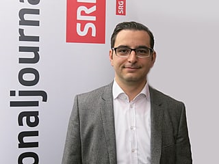 Luca Urgese, Präsident der Basler FDP. 