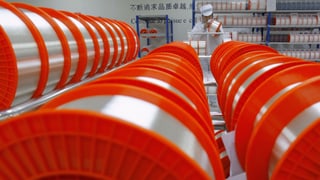 Eine Fabrik für Glasfaserkabel in China Eine Fabrik für Glasfaserkabel in China