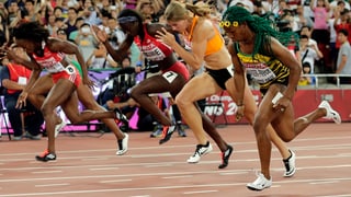100 m Rennen Frauen 