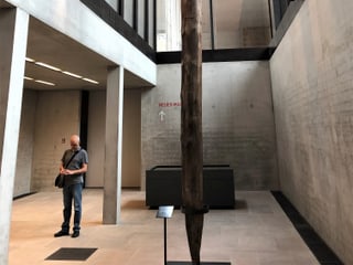 Untergeschoss der James-Simon-Galerie in Berlin. Untergeschoss der James-Simon-Galerie in Berlin.
