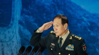 Chinas Verteidigungsminister Wei Fenghe Chinas Verteidigungsminister Wei Fenghe