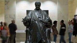 Statue von John Marschall in Washington D.C.