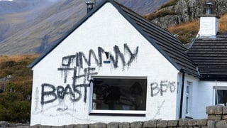 «Jimmy das Monster» steht auf einem Landhaus, das Savile gehörte.