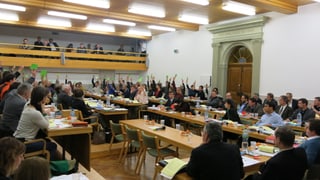 Der Generalrat, das Stadtparlament von Freiburg, stimmt über höhere Steuern ab.