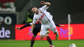 Raul Bobadille erzielte gegen Frankfurt seinen zweiten Saisontreffer für Augsburg.