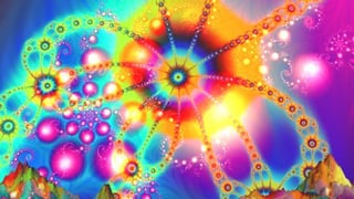 Psychadelische Formen und Farben