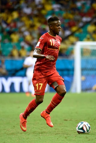 Divok Origi im belgischen Nationaldress.