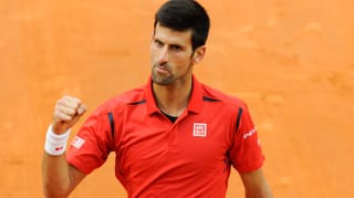 Novak Djokovic ballt jubelnd die Faust.