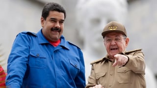Raúl Castro und Nicolás Maduro