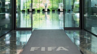 Eingang Fifa-Gebäude.
