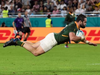 Südafrikas Cobus Reinach. Südafrikas Cobus Reinach.
