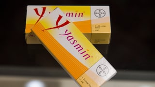 Zwei Packungen der Pille Yasmin.