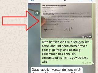 Chatverlauf Whatsapp