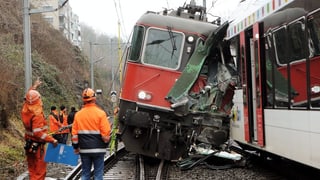 Eines der dramatischen Ereignisse 2013: Das Zugsunglück von Neuhausen.