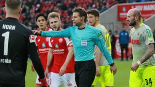 Schiedsrichter Felix Brych pfiff einen Penalty.