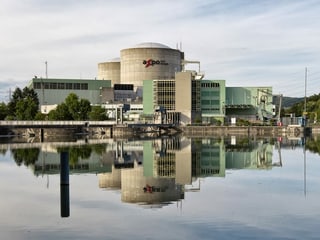 Sicht auf KKW Beznau