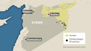 Karte von Syrien Karte von Syrien
