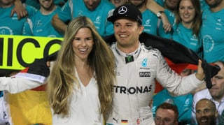 Vivian und Nico Rosberg. 