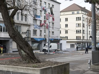 Das betroffene Haus.