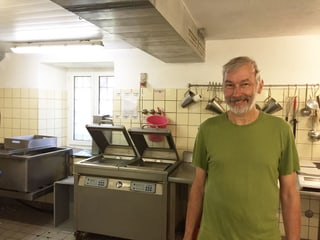 Der Chef in der küche