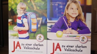 Ein Plakat des Initiativkomitees. Ein Plakat des Initiativkomitees.